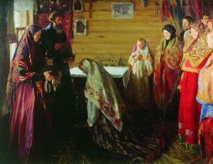 И.С. Куликов (Старинный обряд благословения невесты в городе Муроме)